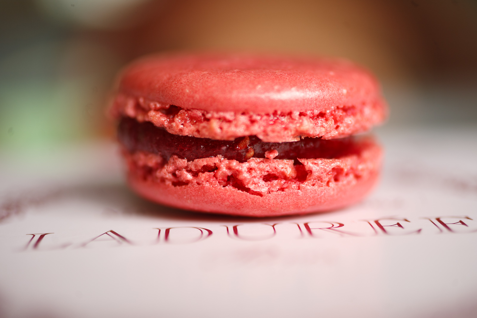 Macaron à la frambroise (raspberry)