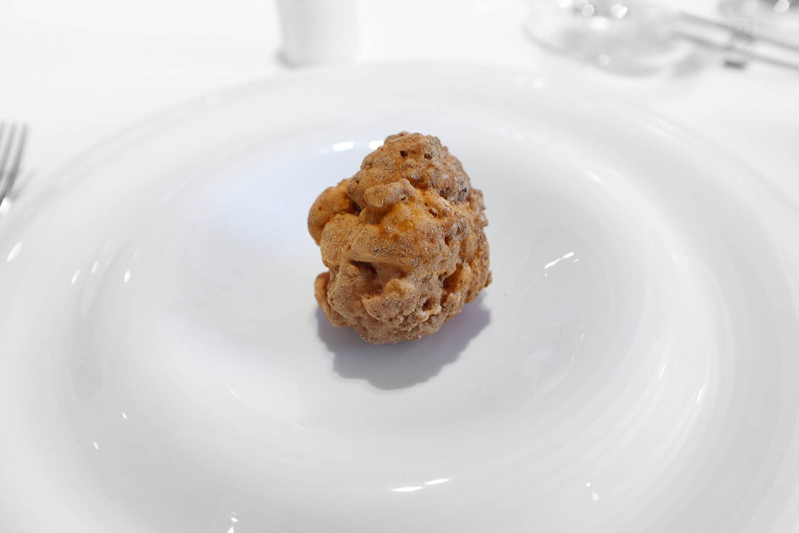 1st Course: White truffle from Montgo