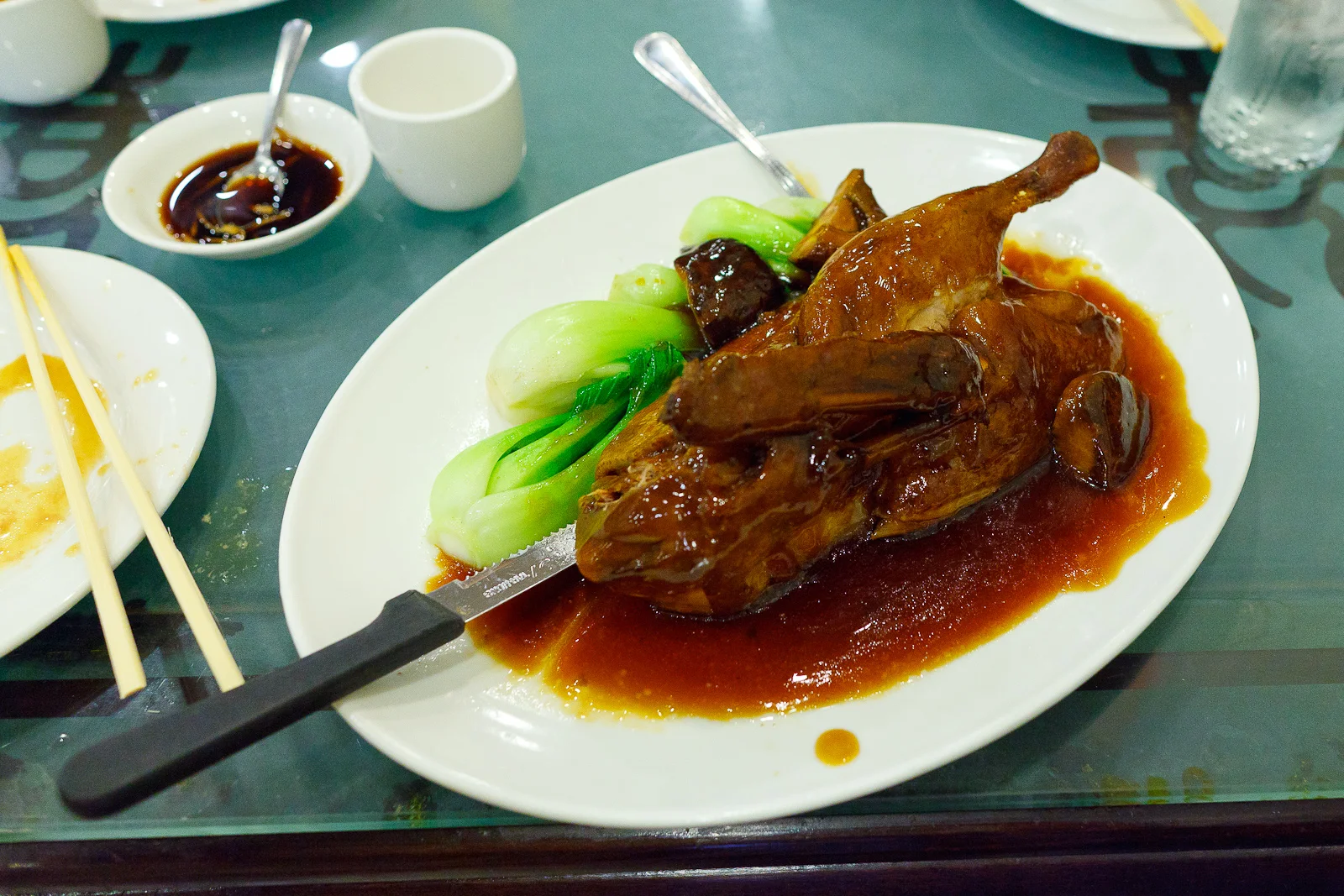 Braised 1/2 duck ($16.95)