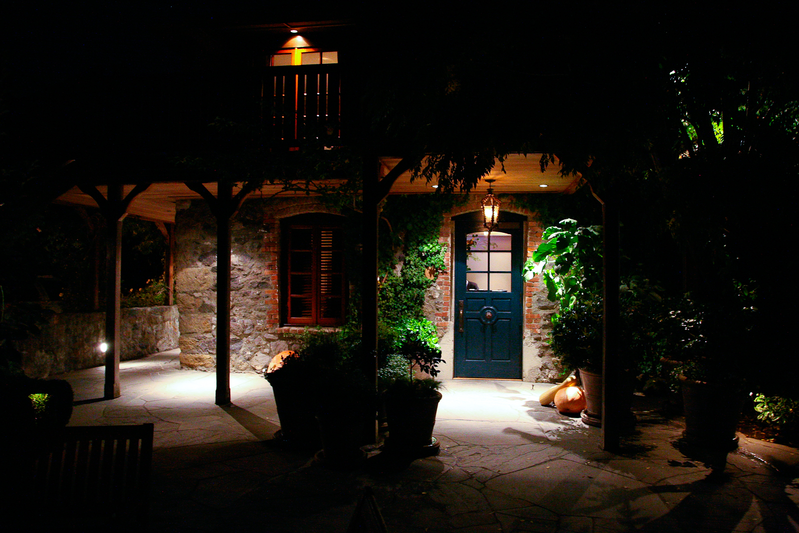 Entrance to The French Laundry