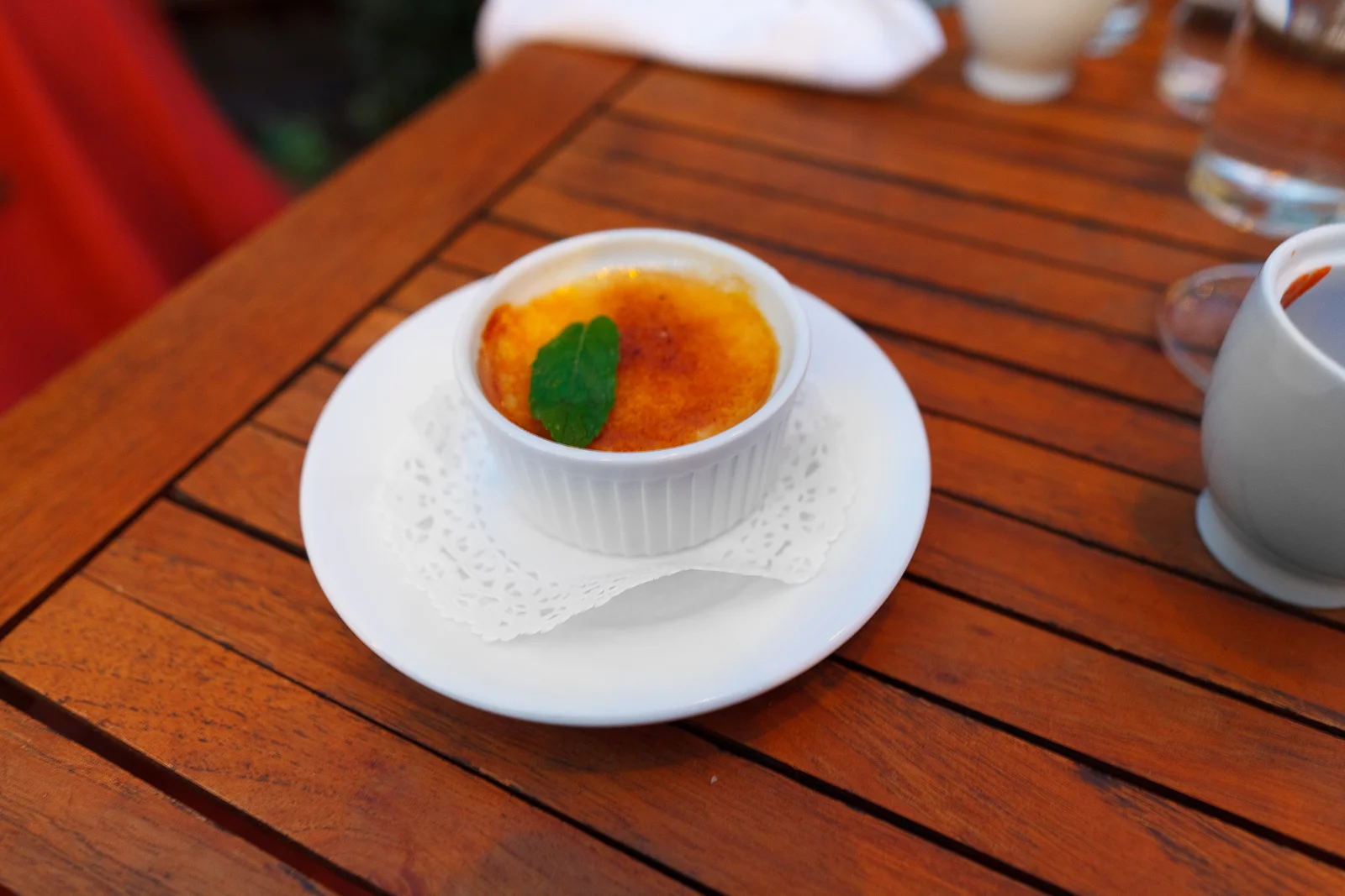 Lavender crème brûlée ($7.50)