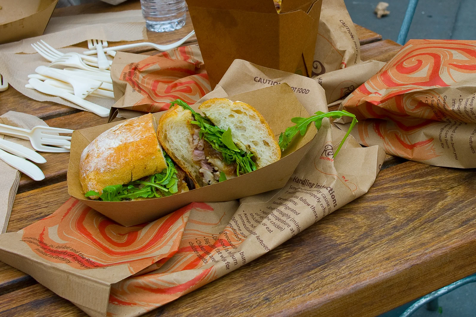 Porchetta sandwich ($8.50)