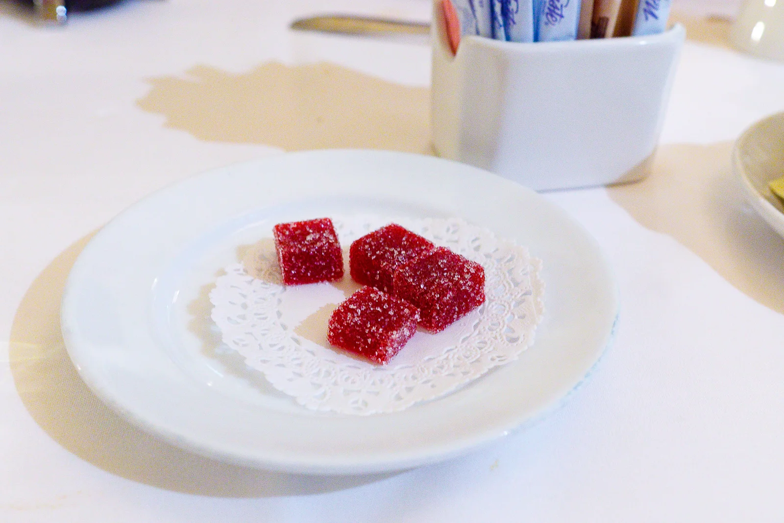 Raspberry pâte de fruits