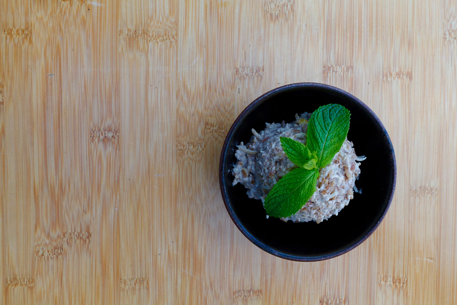 Coconut rice pudding ($5)
