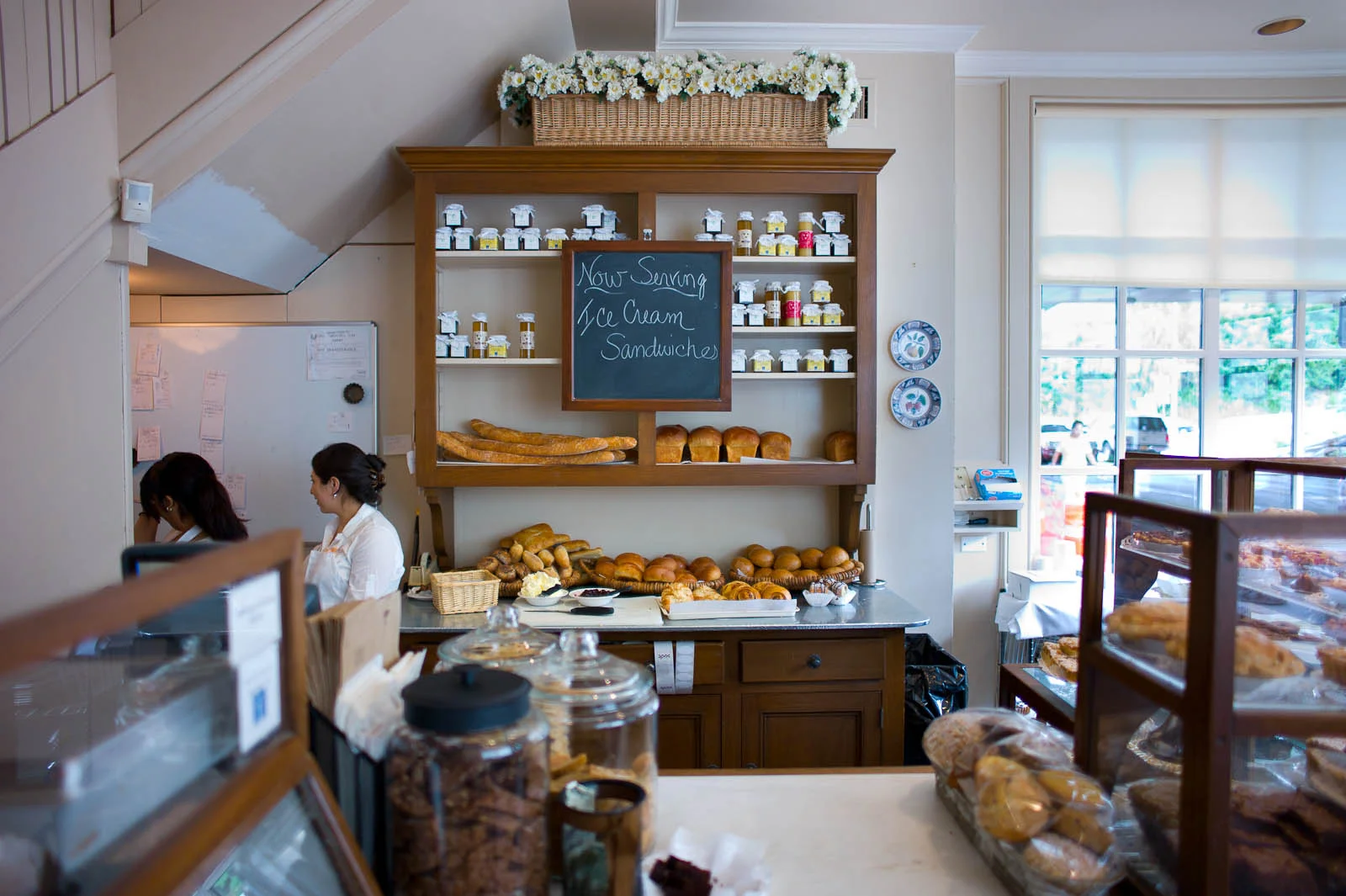 Bakery side of the shop