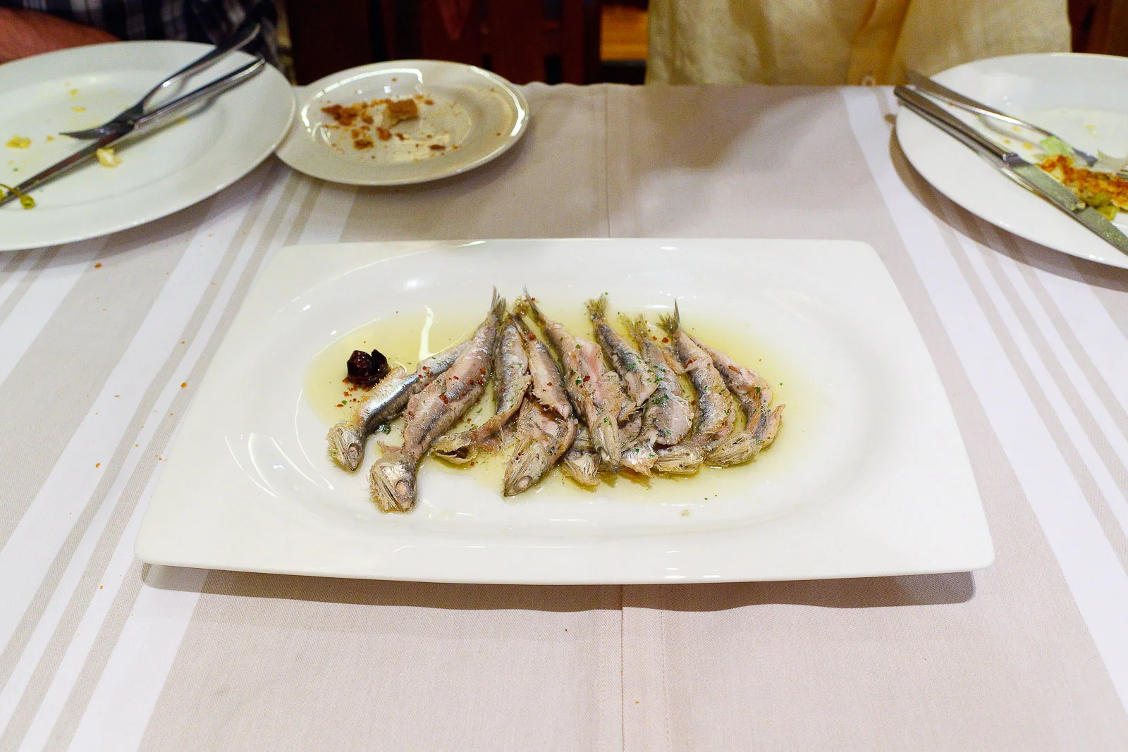Anchovies bermeo style (15€)