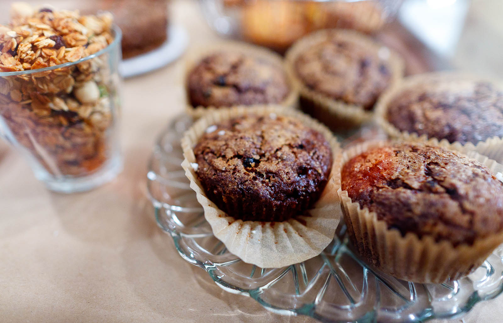 Granola and Muffins