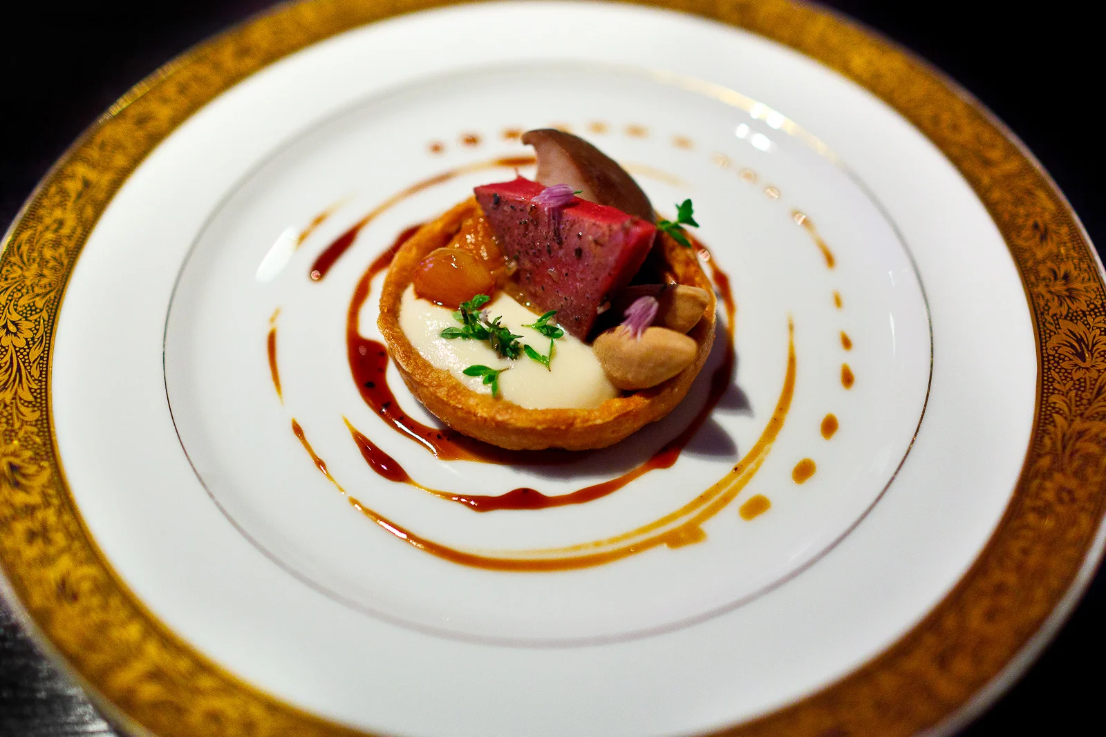 8th Course: Pigeonneau à la Saint-Clair