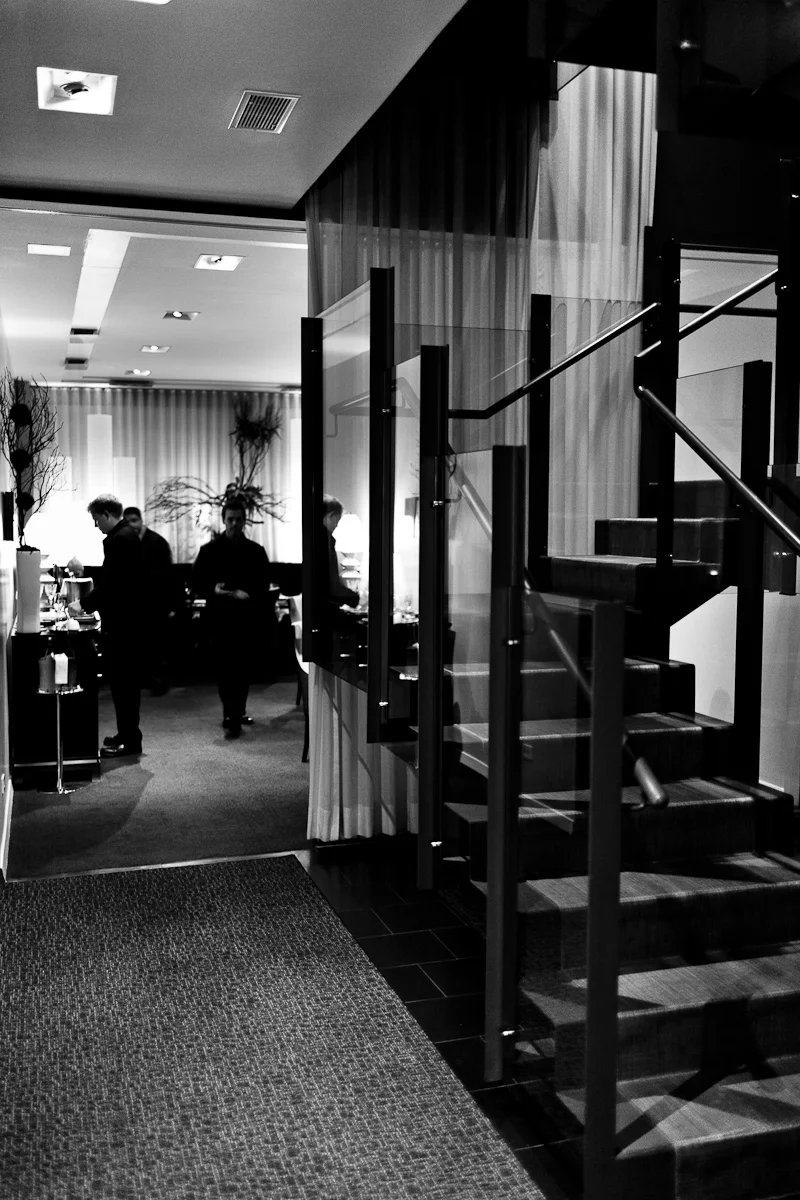 Staircase to second floor