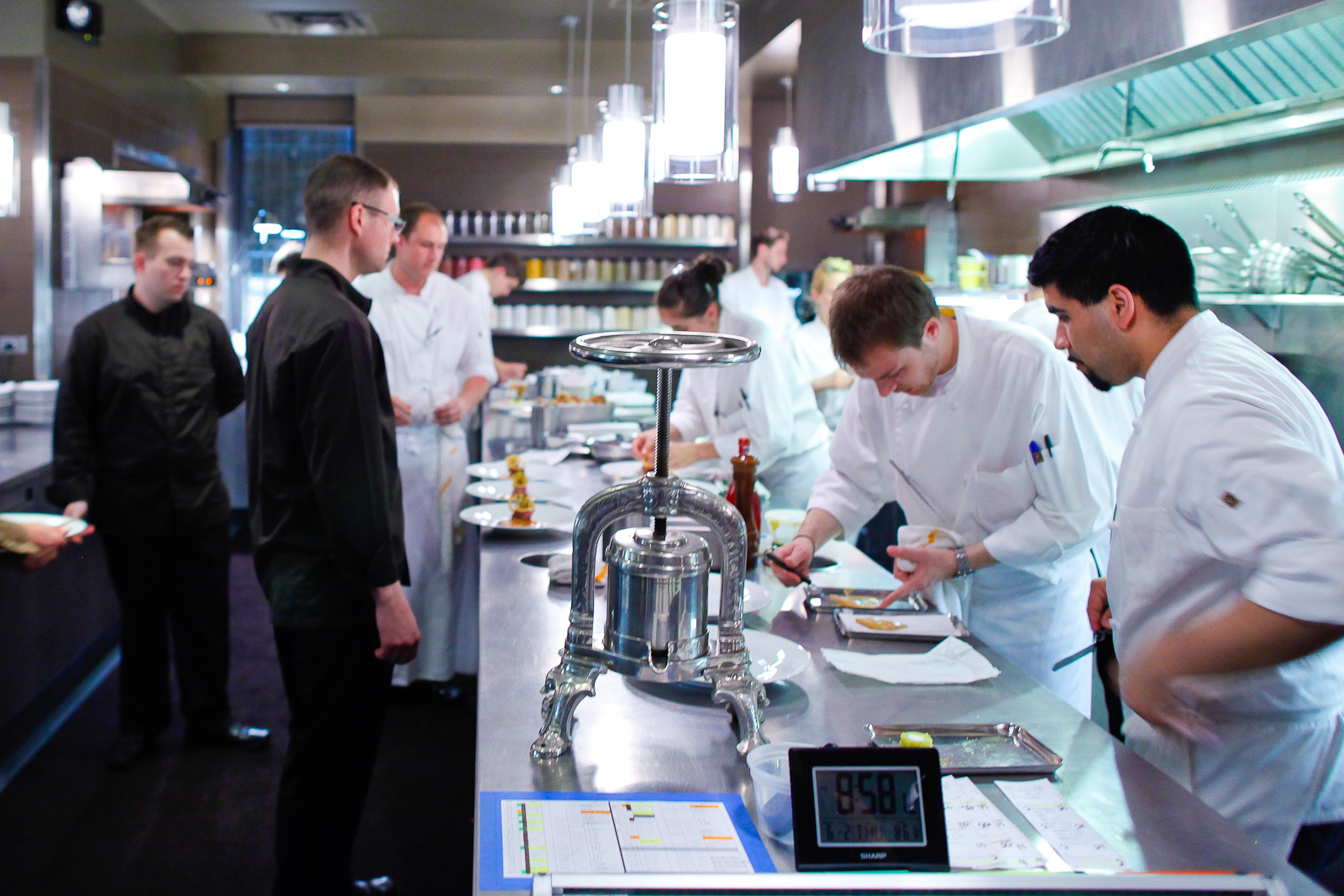 Inside the Kitchen