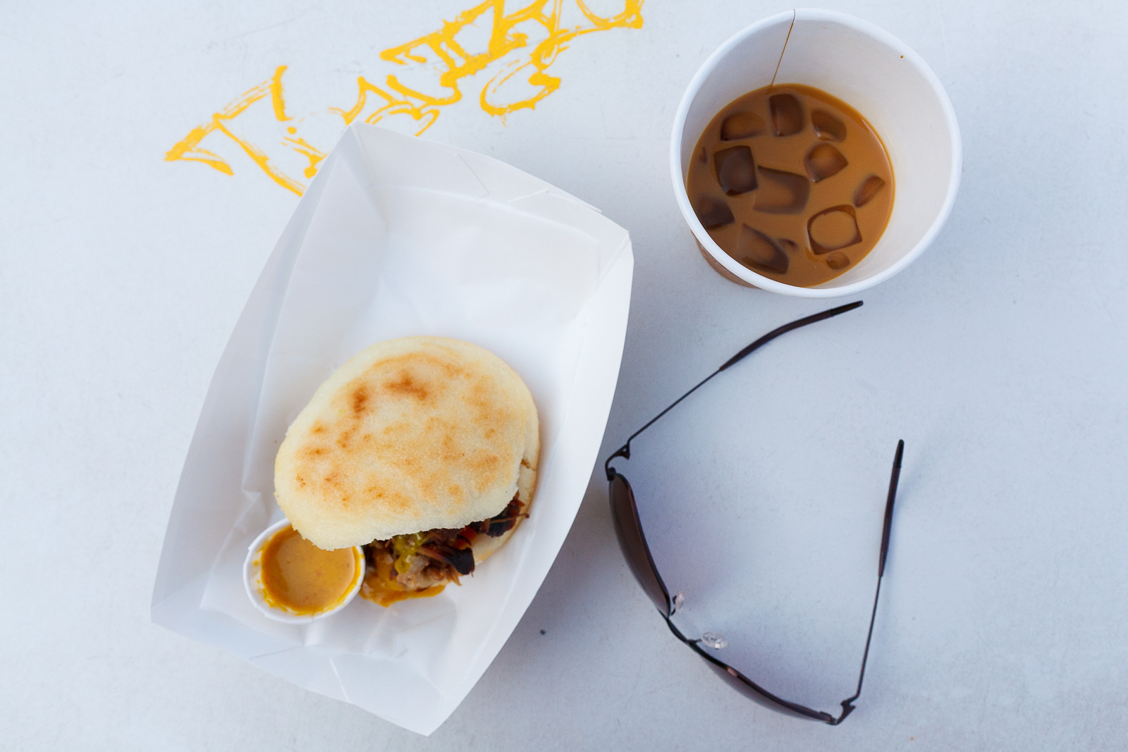 Arepas and Blue Bottle Coffee