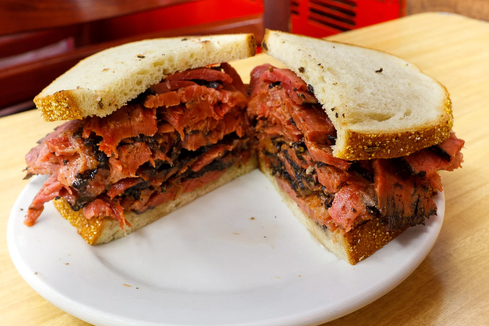 Pastrami on Rye ($14.95)