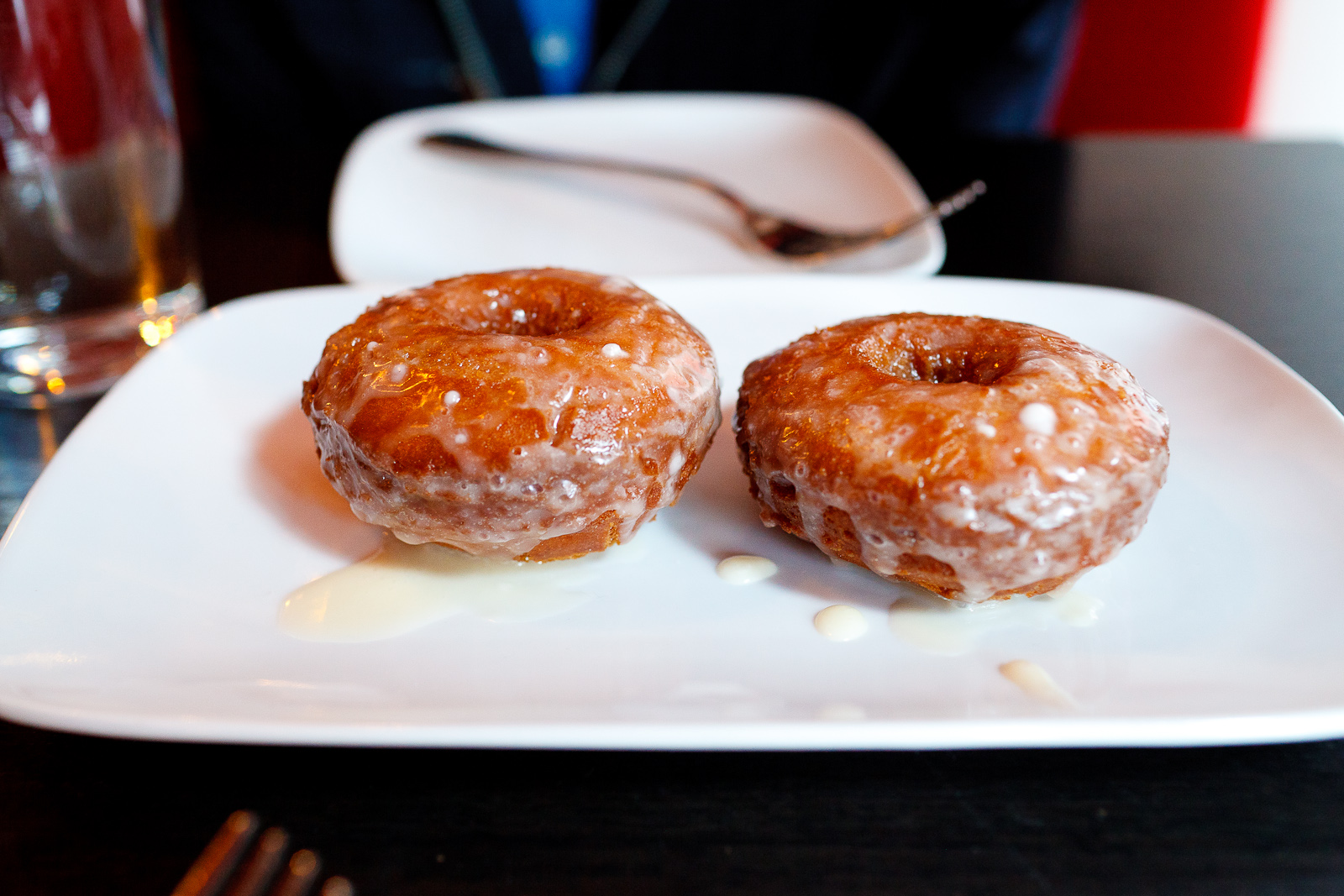 Cider-glazed doughnuts, made to order ($6)