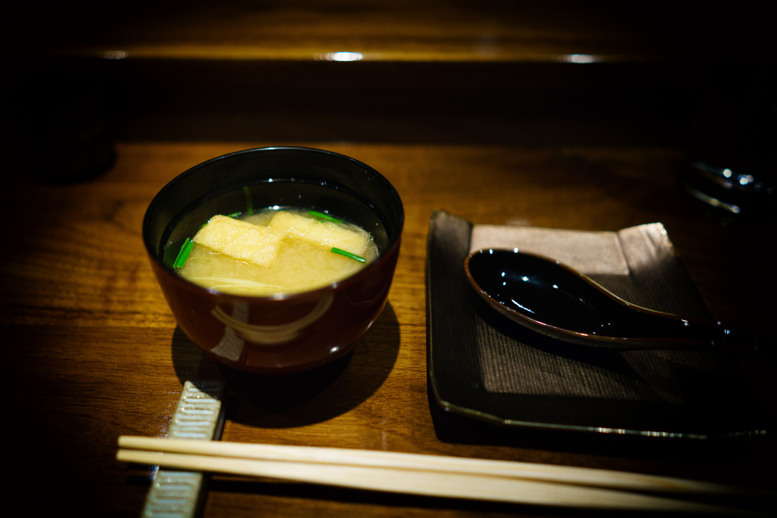 White miso soup