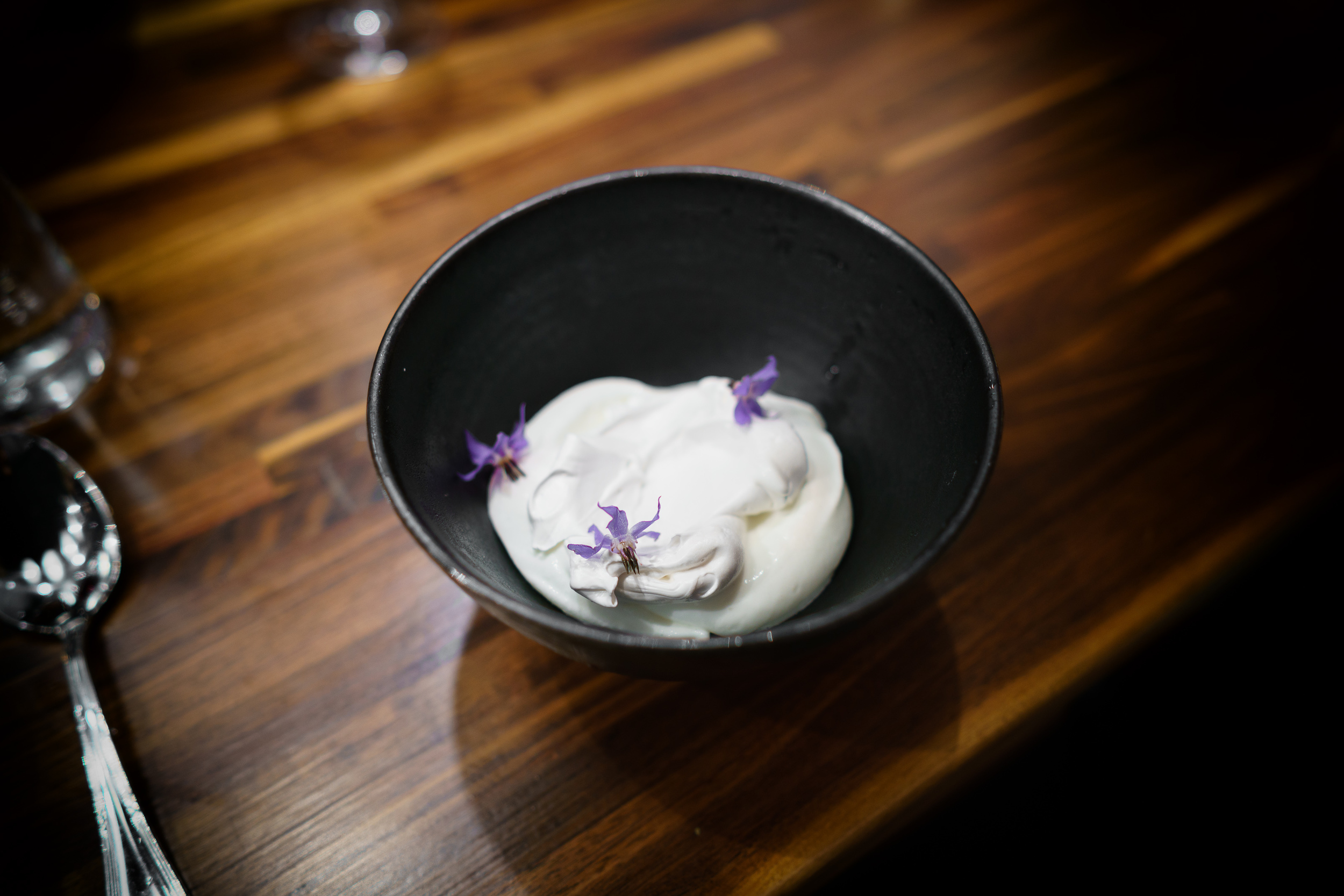 Lavender Honey Meringue and Yogurt