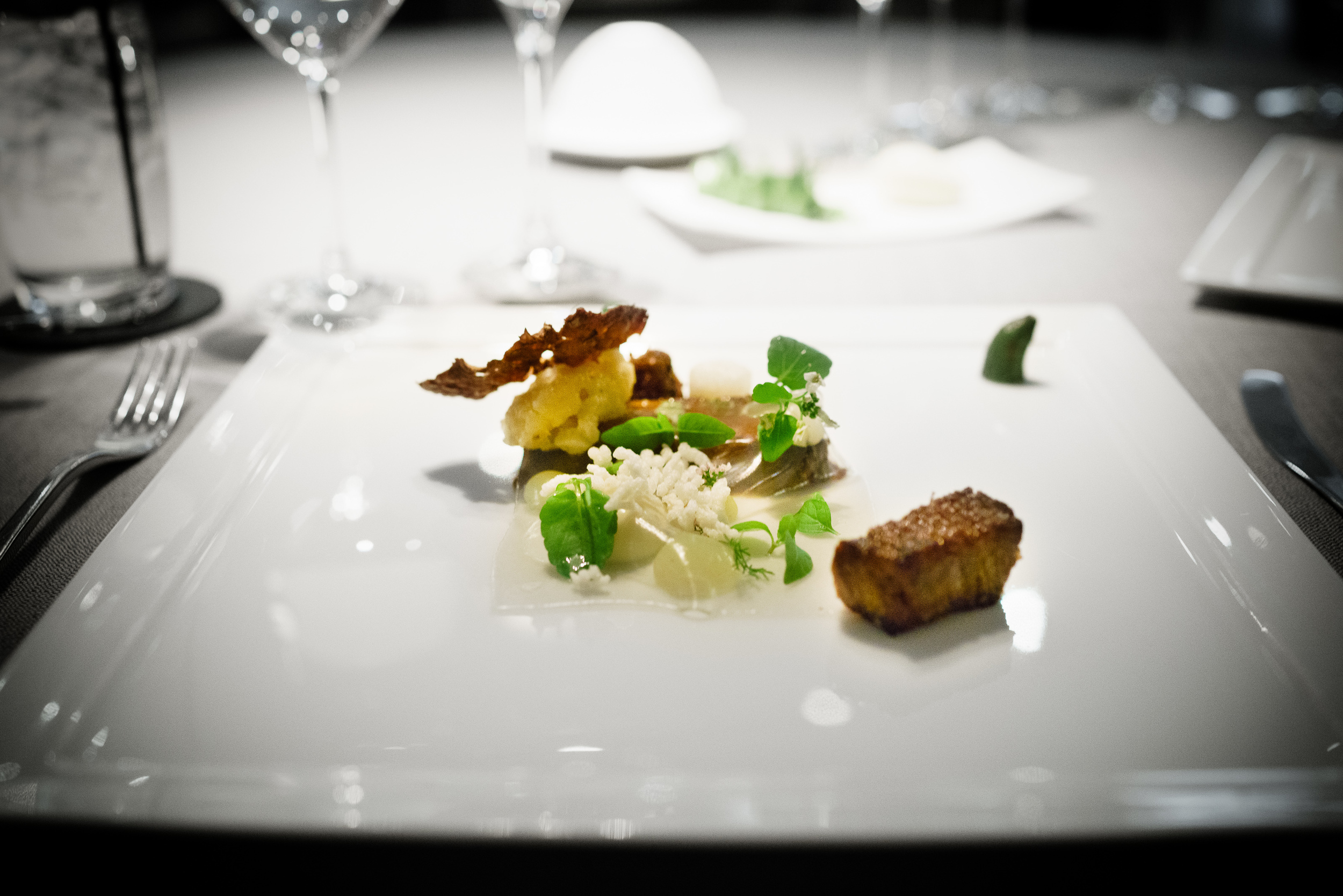 Short rib, watercress, lime, Vietnamese herbs