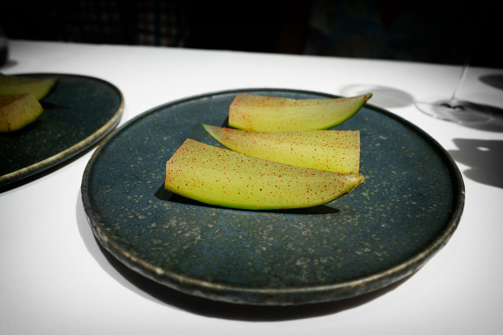 2nd Course: Aged Santa Claus Melon