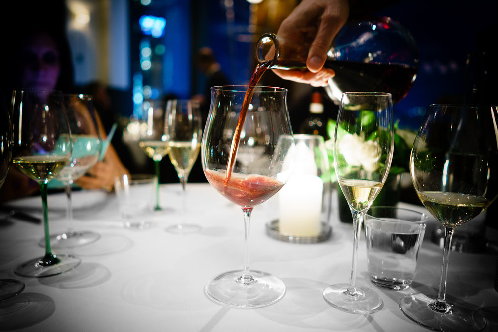 A glass of Nebbiolo