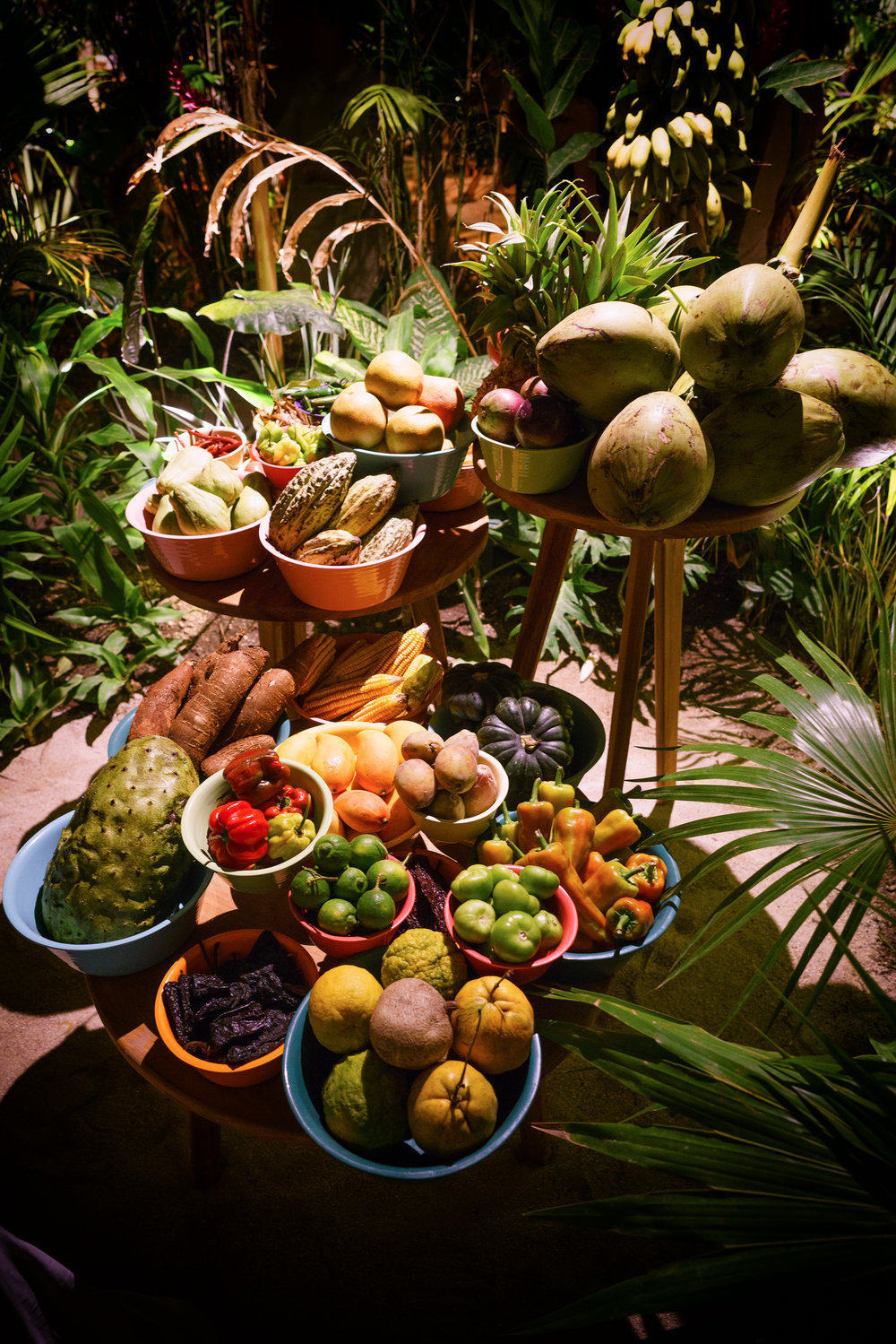 Local produce served at Noma, Mexico