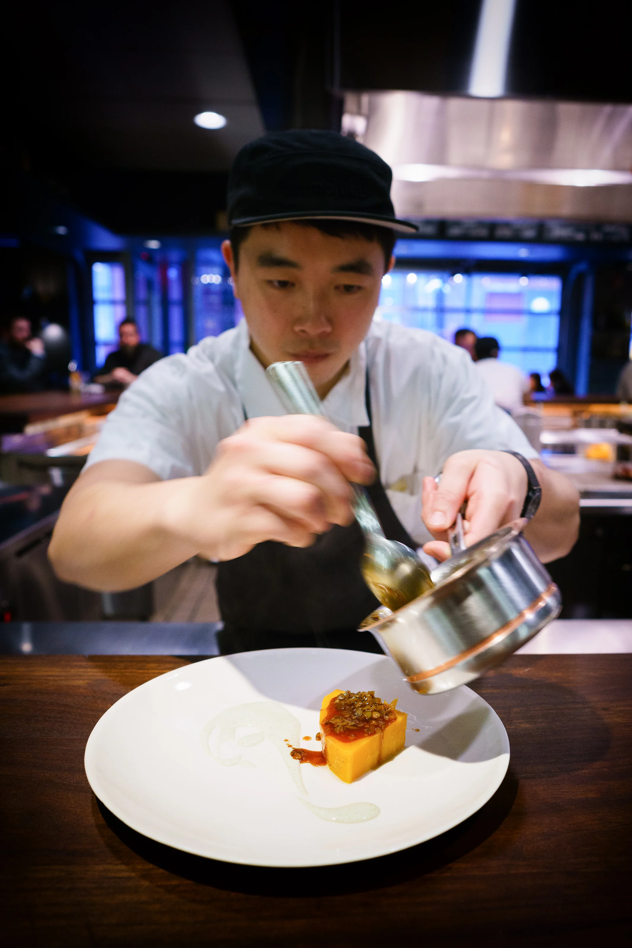 Duck - squash, serving