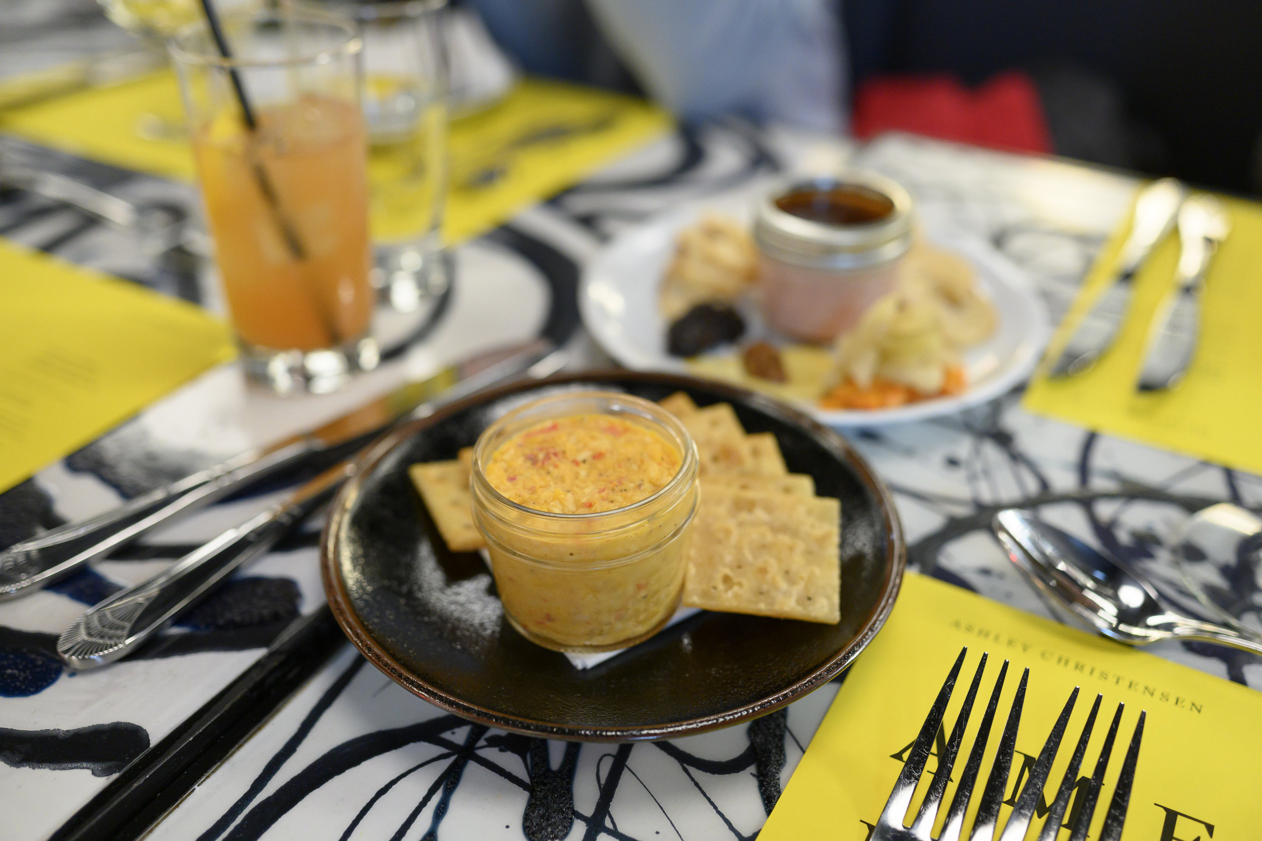 Pimento Cheese with Hook's Three-year Cheddar and Fried Saltines