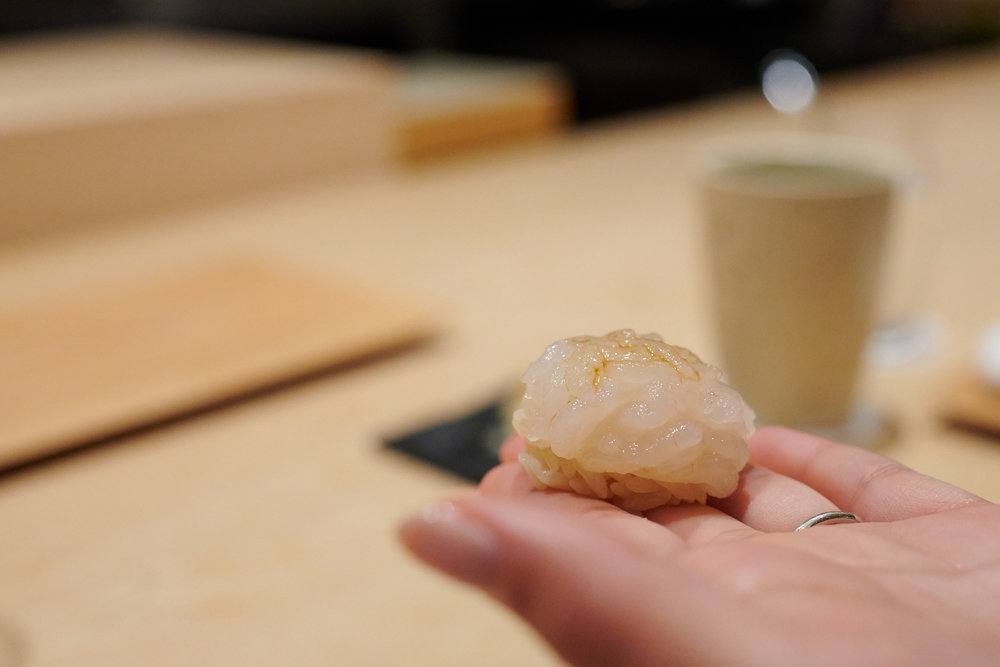 Shiro ebi (small white shrimp)