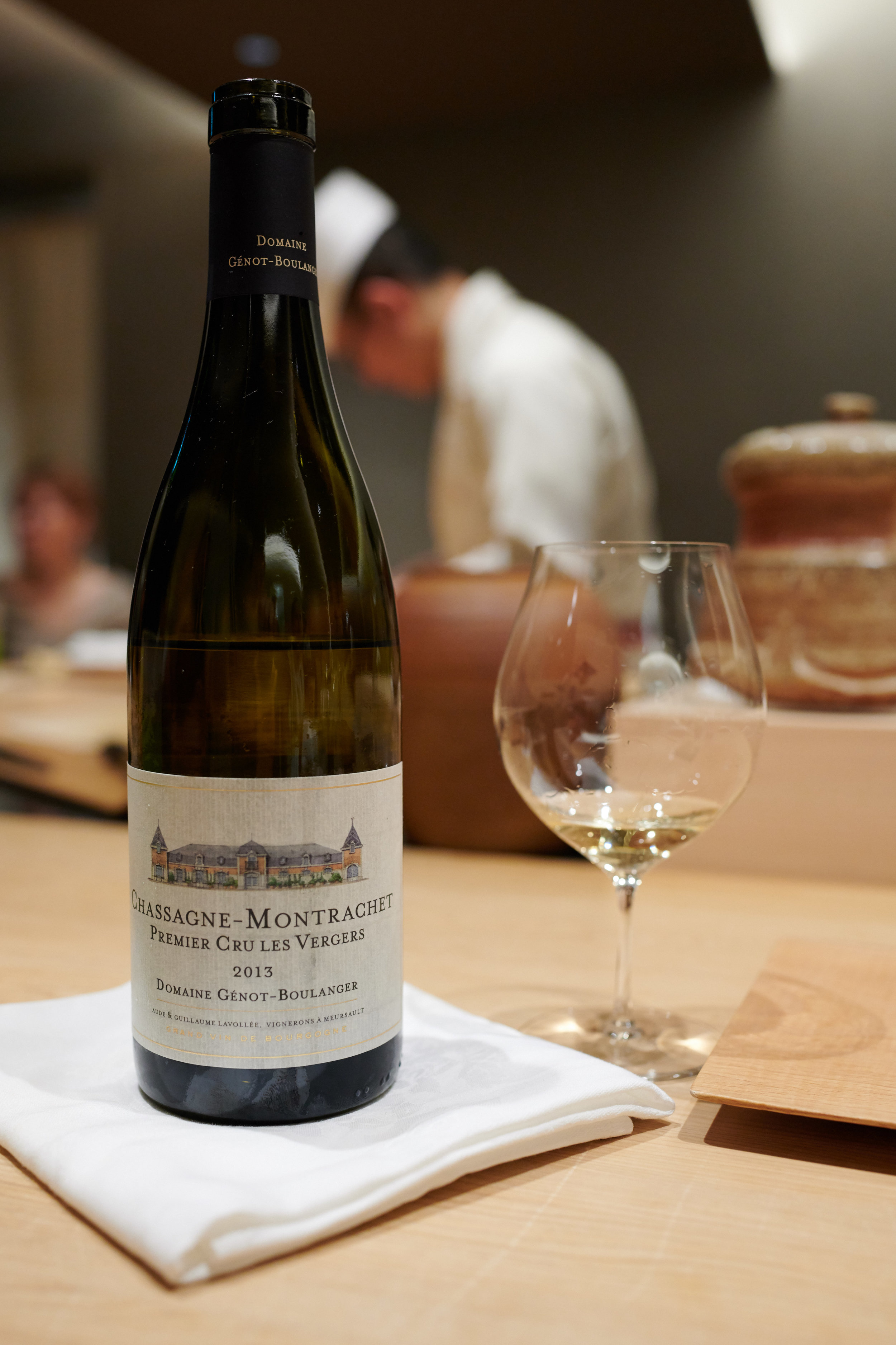 Chassagne-Montrachet Premier Cru Les Vergers 2013, Domaine Genot-Boulanger