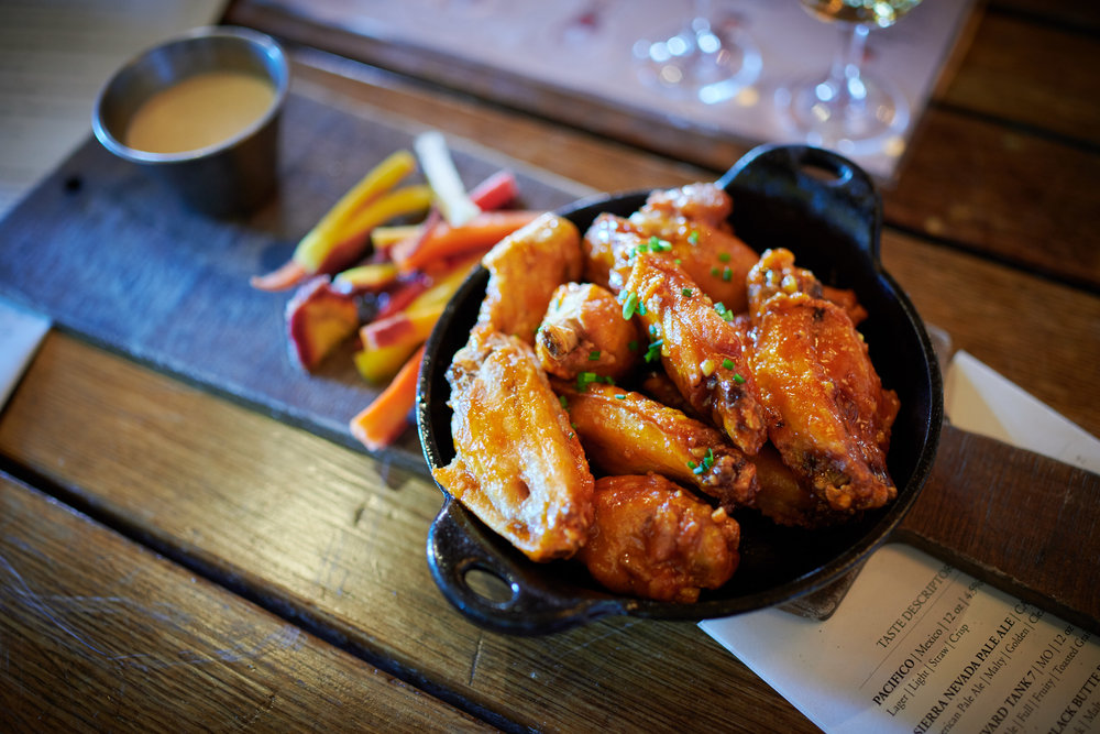 Chicken Wings at High West Distillery