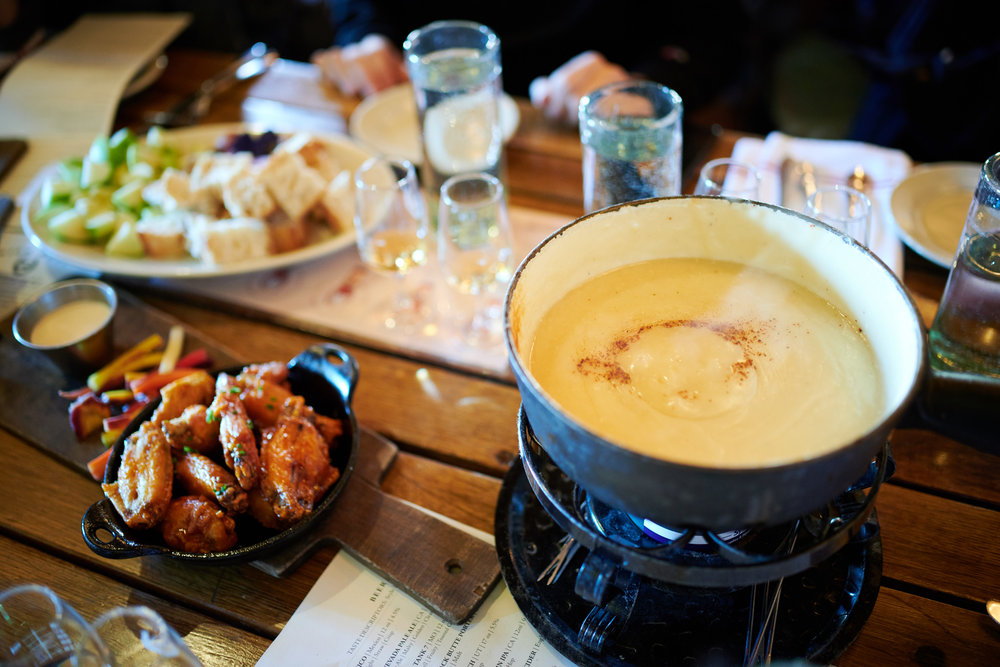 Bourbon Fondue at High West Distillery