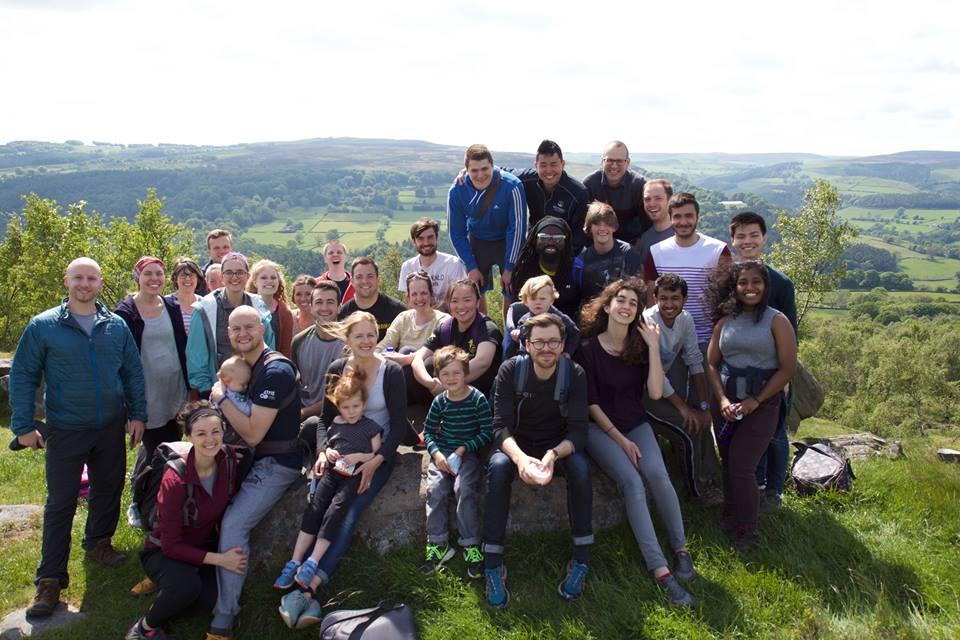 A hike in the Peak District with our ministry team.