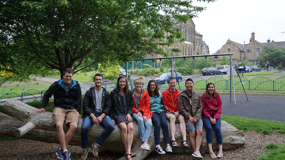 The CCPers! (l to r): Jake, Devin, Vickie, Alli, Michaiah, Michael, Aaron and Sarah