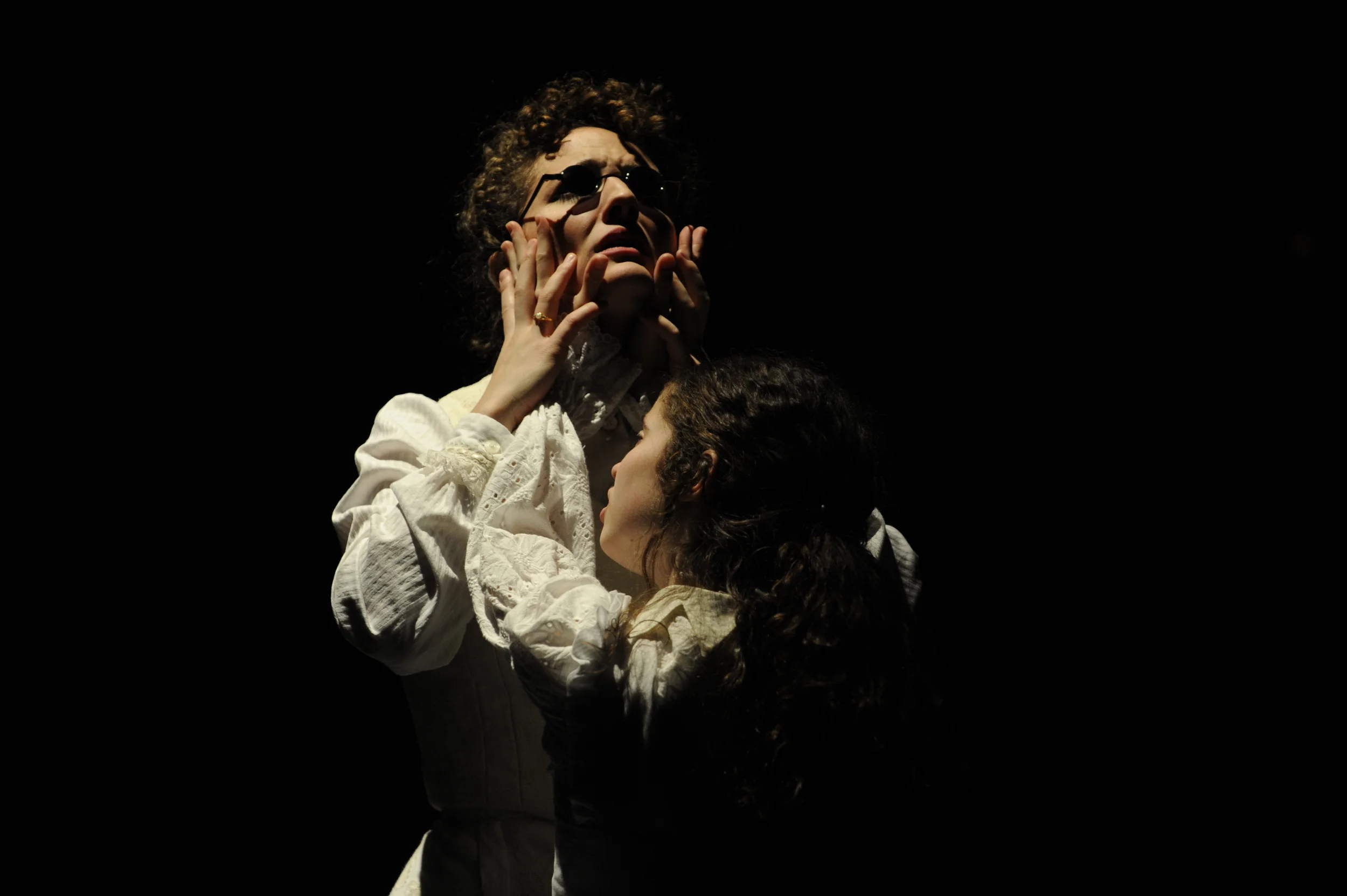  Annie Sullivan in  The Miracle Worker   with Daria LeGrand  Denver Center Theatre Company  photo: Terry Shapiro 