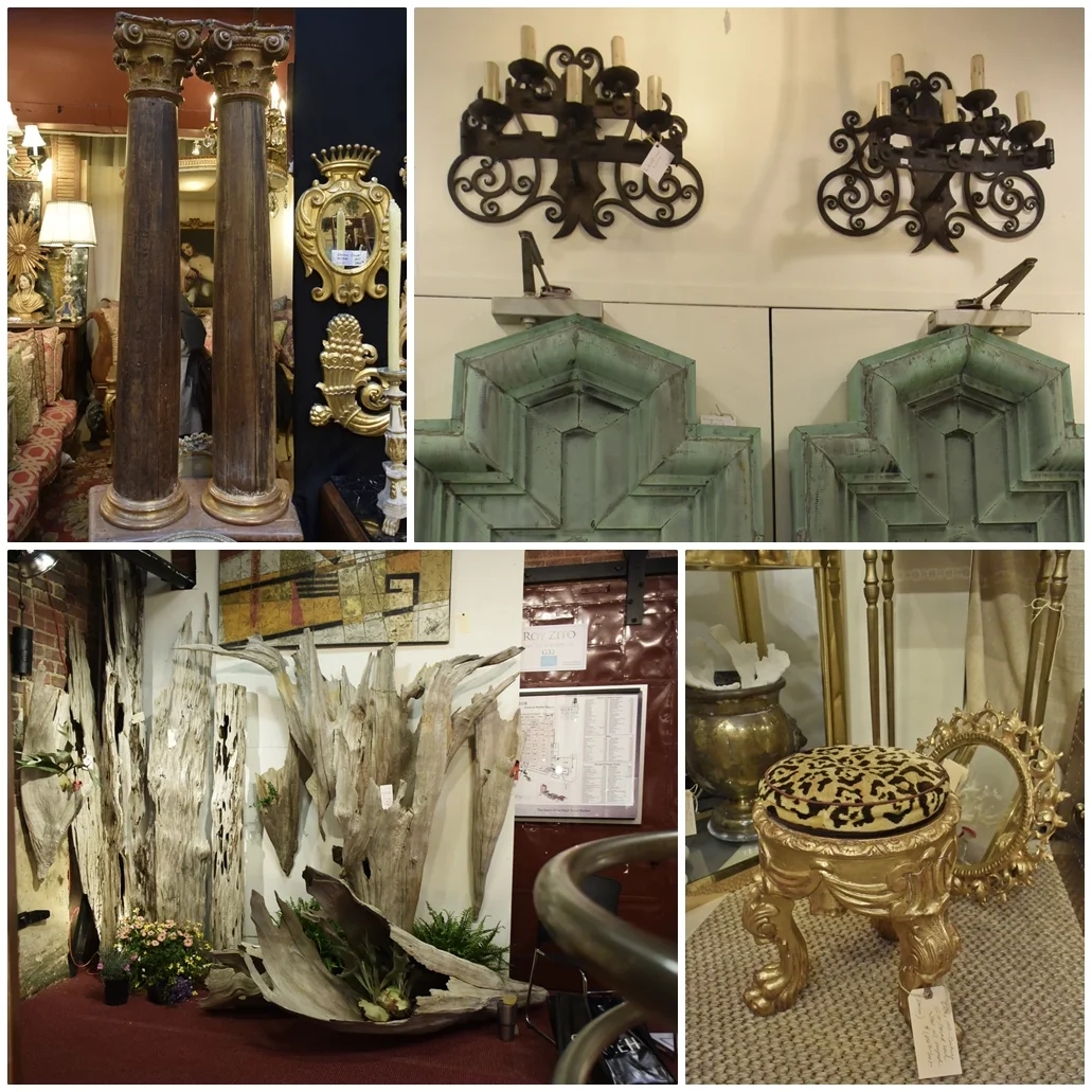 Various Vendors at the Antiques Center