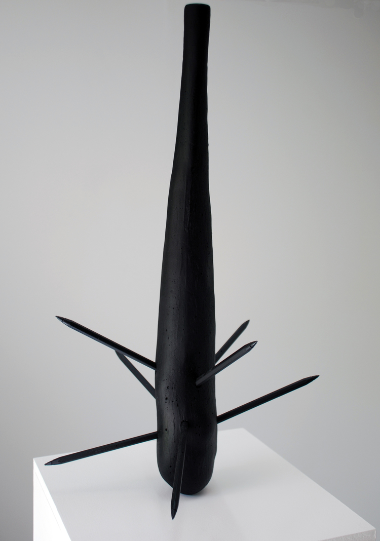 Devine Violence #1 2016 Plaster, objects, paint