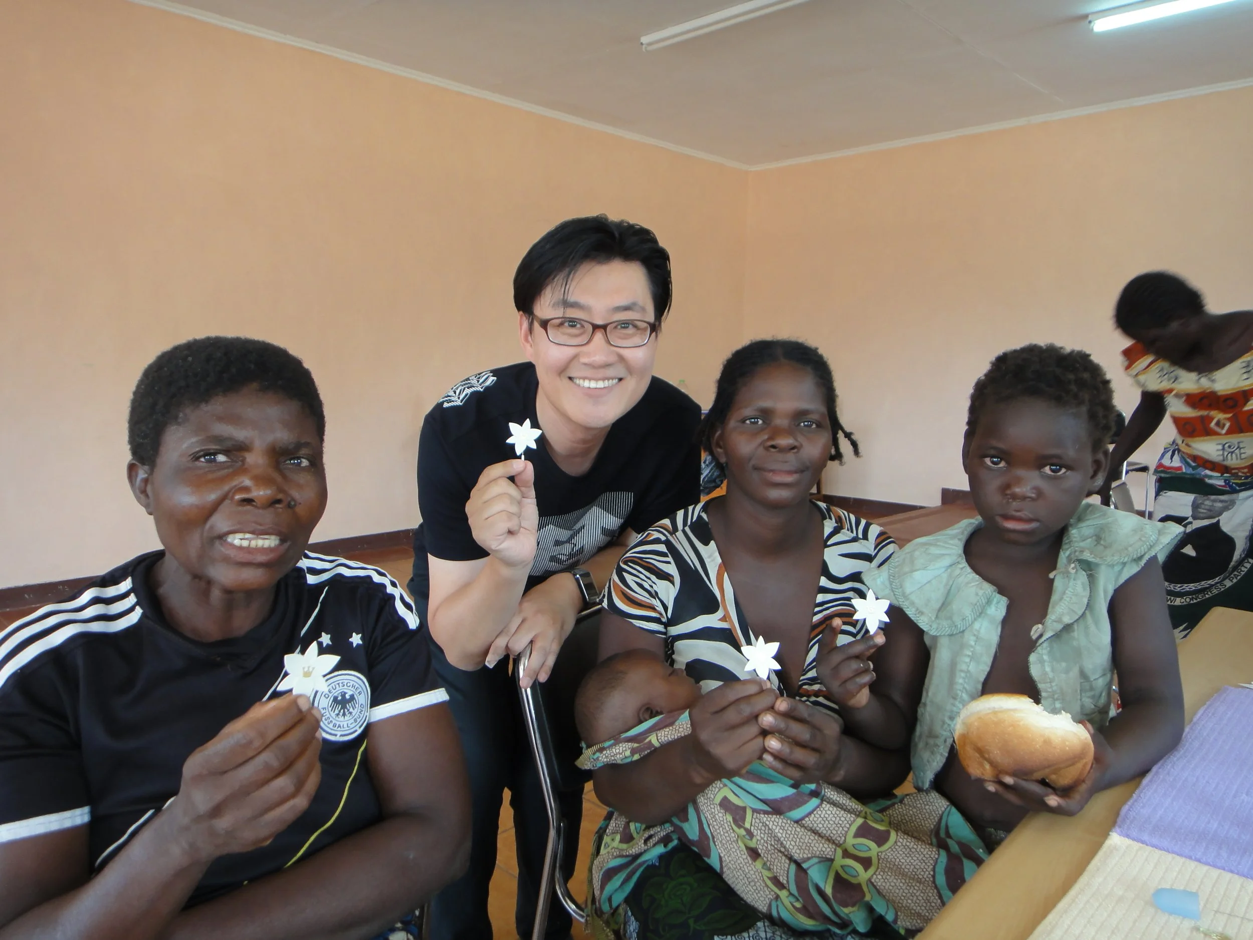 말라위에 핀 백합화