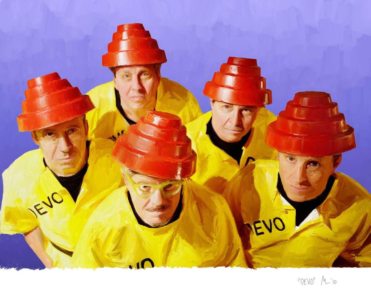 The Band Devo - Creators of Whip It!