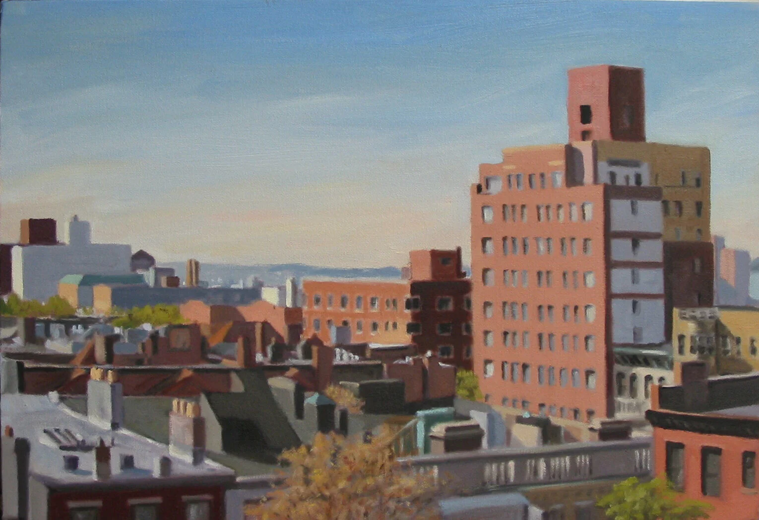 Morning Rooftop View to Southwest Brooklyn