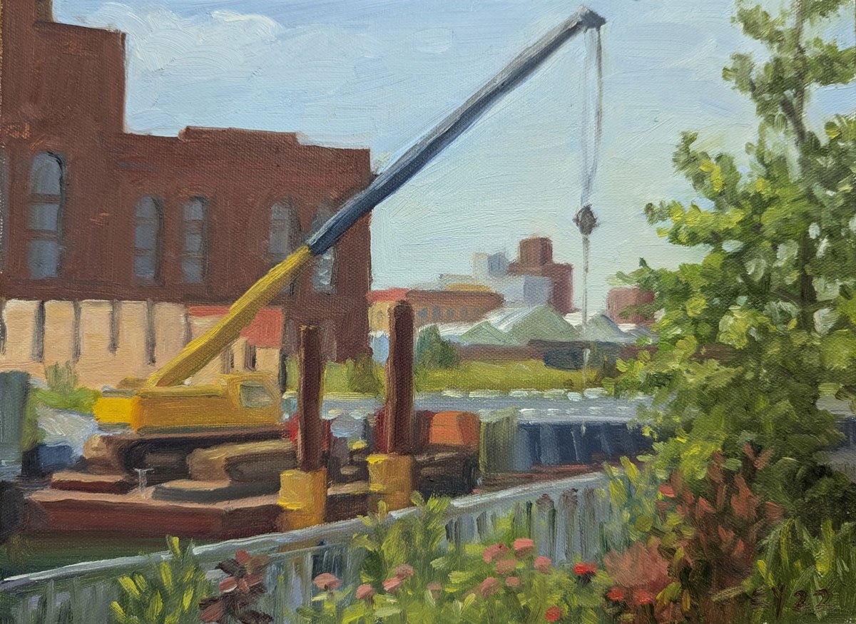 Canal Dredging Near 2nd St