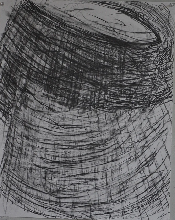  Untitled; Graphite on paper/ 2014  18” x 24” 
