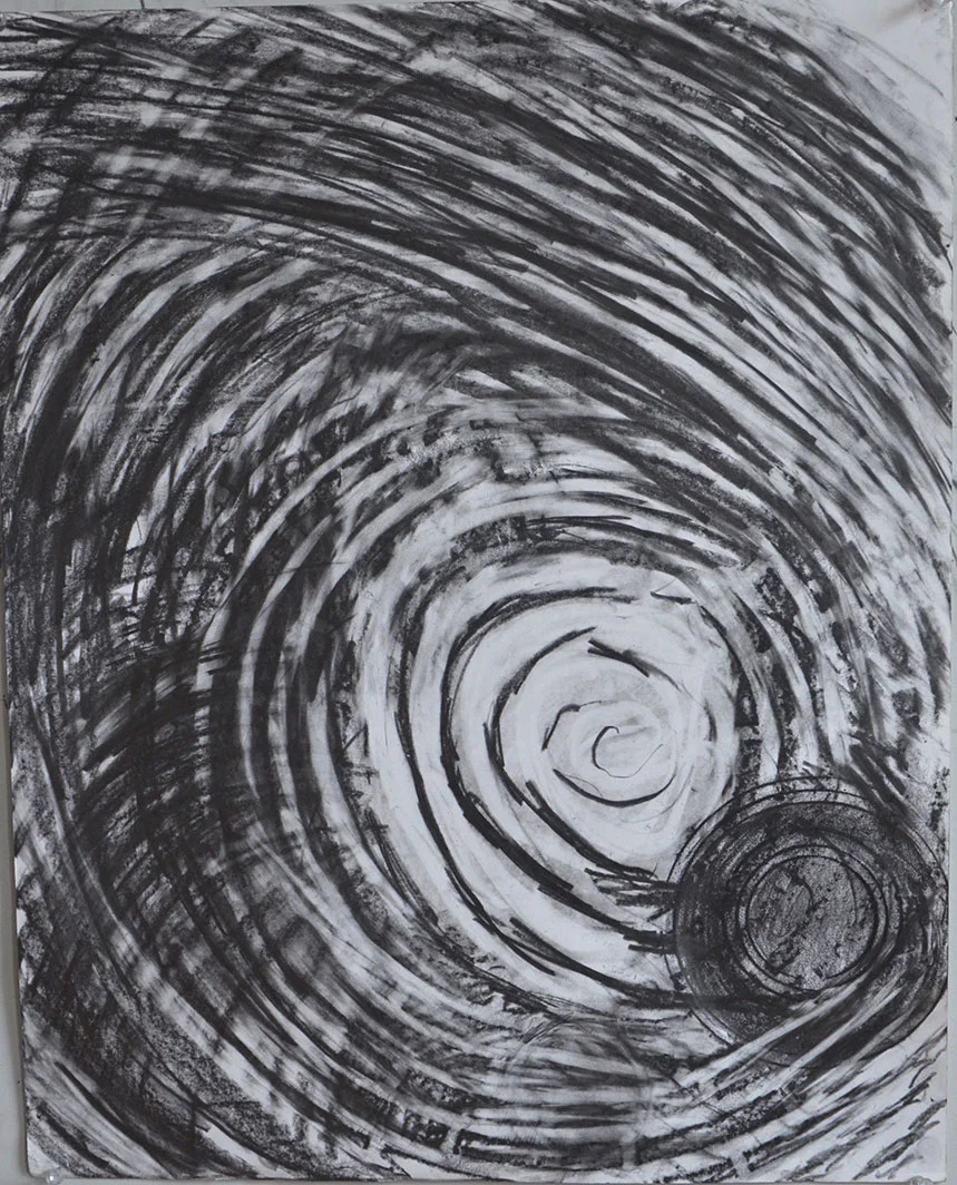  Untitled; Graphite on paper/ 2017 18” x 24” 