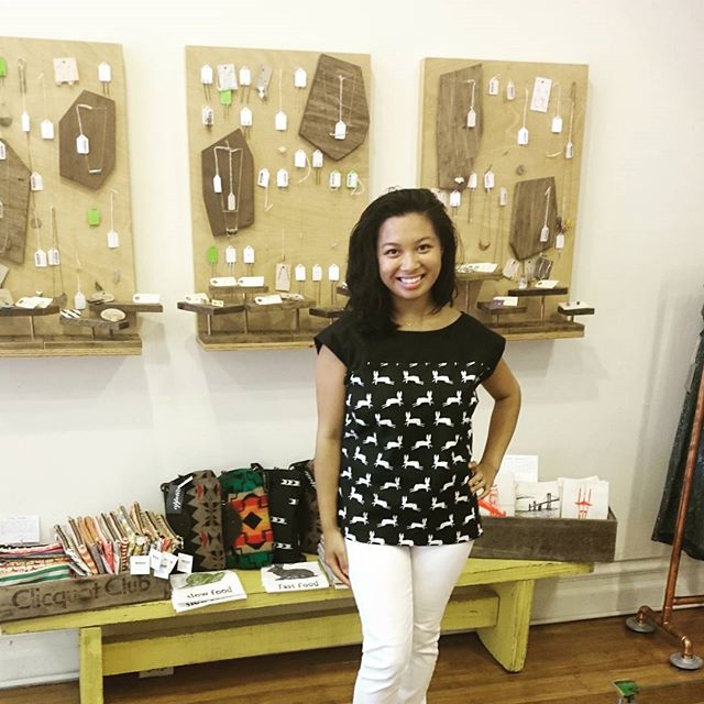 It's your last chance to wear white (do you follow that silly rule?)! We love Harumi K's bunny top paired with fresh white jeans. All sizes just restocked in the shop!