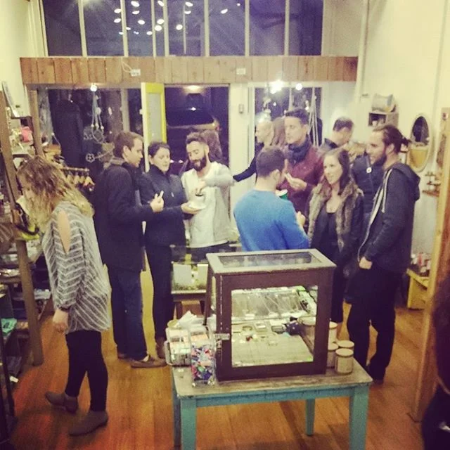 Loved seeing old friends and making new ones at last night's holiday block party!