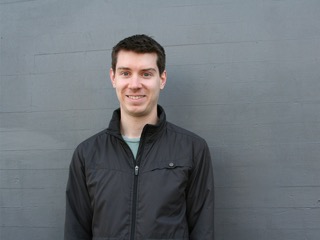 Andrew in Alamere's City Puff jacket.