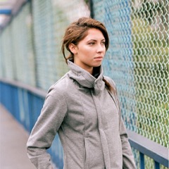 Women's softshell jacket.