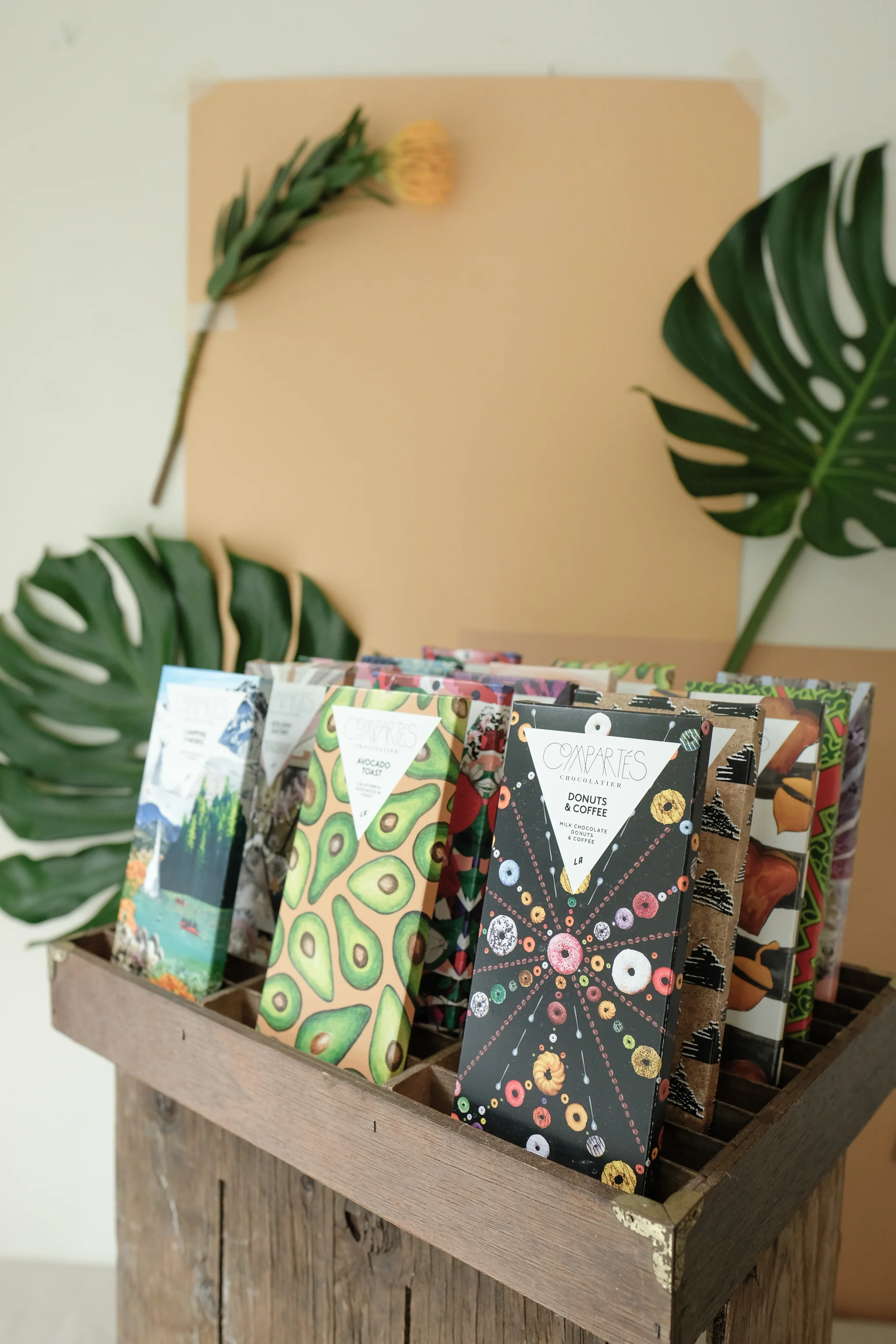 So many good chocolate flavors from Compartes!
