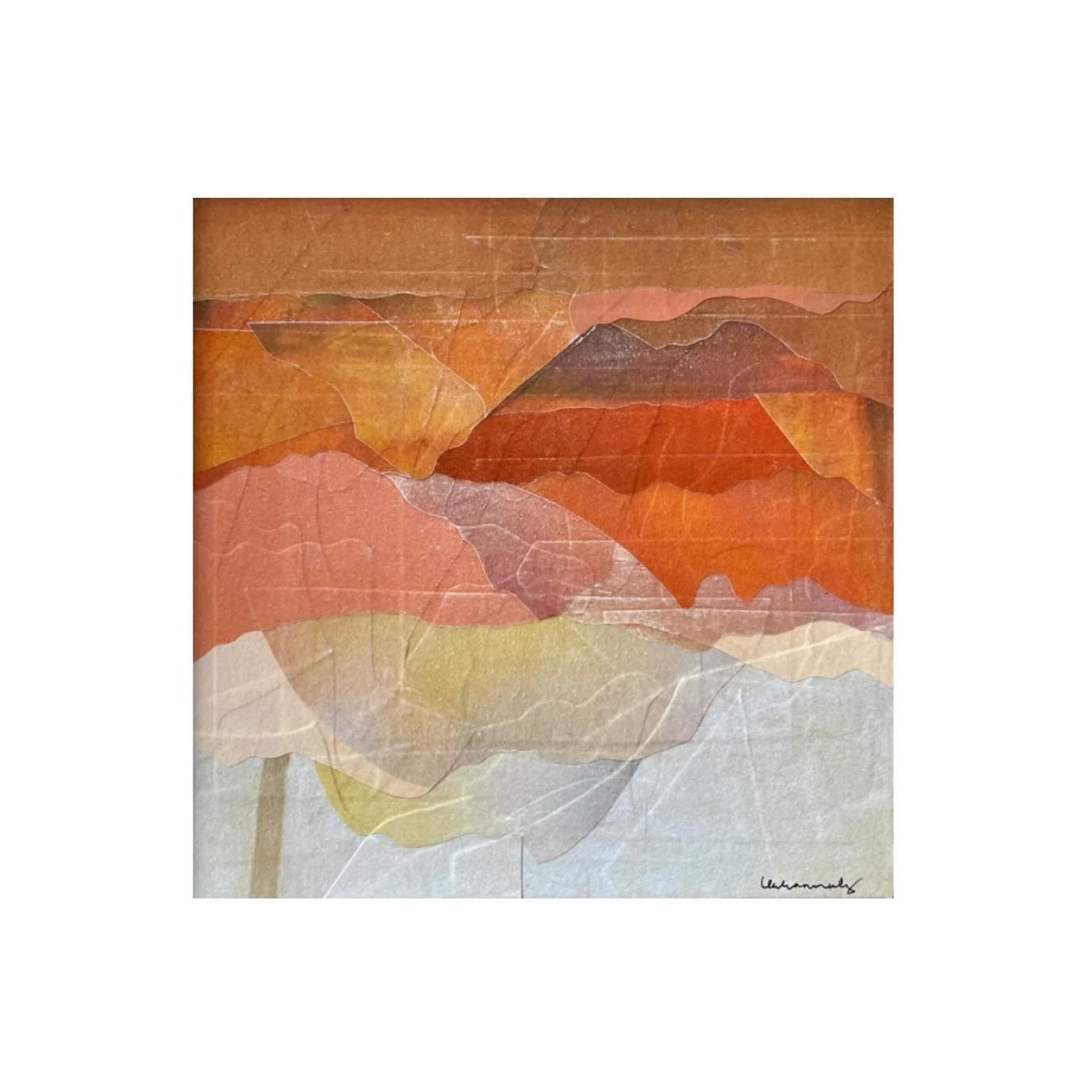 Deep reddish oranges 🍊⁠
⁠
Artwork featured⁠
Pinnacles ⁠
22.5 x 22.5 cm ⁠
Paper collage on wood board⁠
Available ⁠at Coastal Contours
⁠
⁠
#farsouthcoastnsw #australianartist #contemporarycollage #abstractart #artexhibition