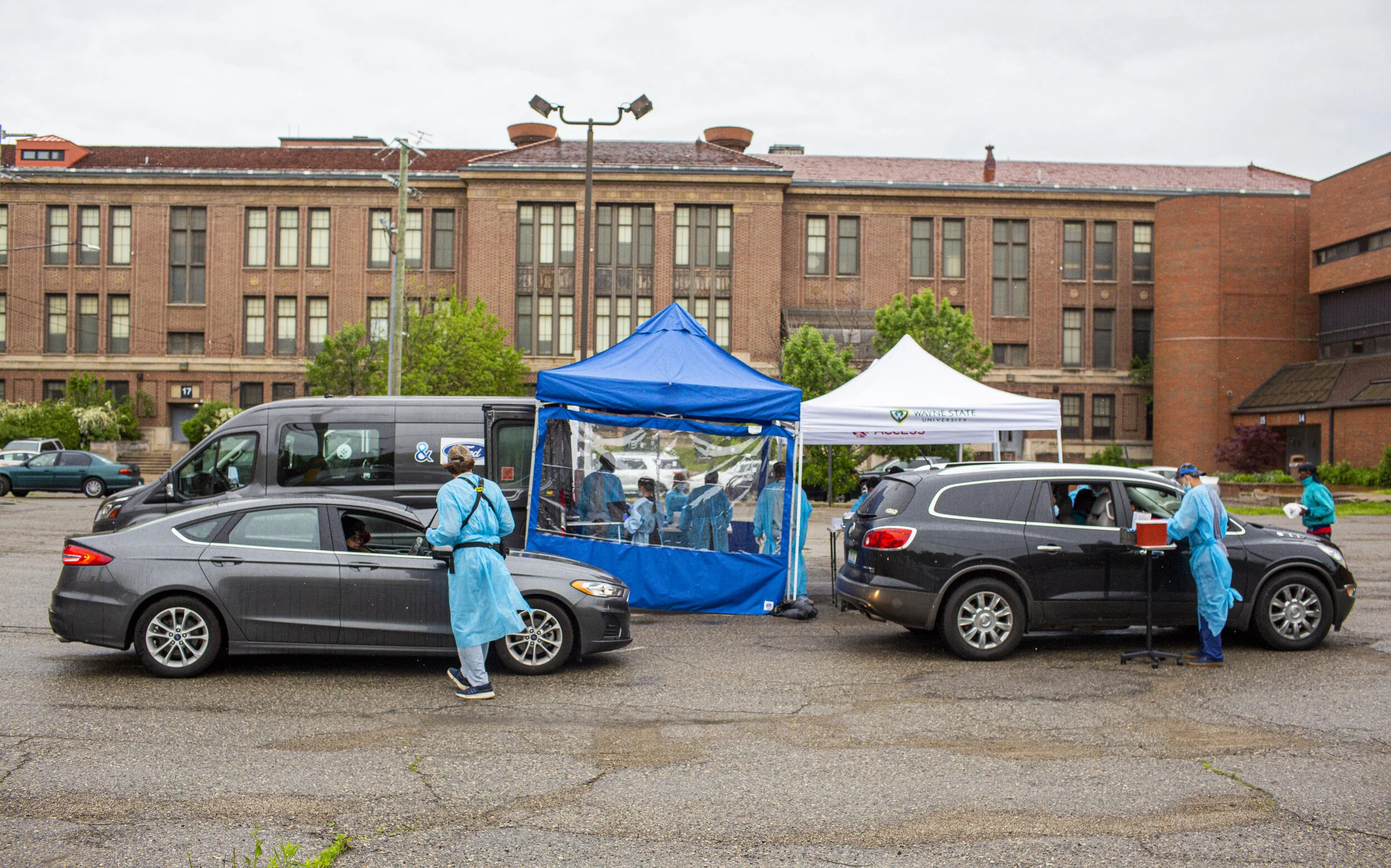  A collection of candid, editorial, event and documentary photography showcasing the philanthropic work being done by Ford Motor Co. during the COVID19 pandemic in Detroit, Dearborn and Ann Arbor, Michigan.  