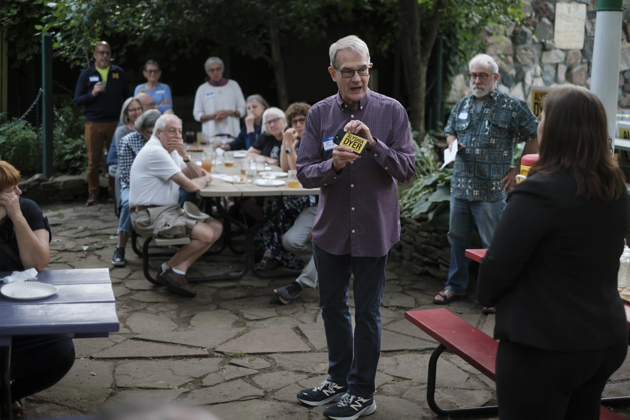  Candid, Editorial, Political, and portrait photography for Alyshia Dyer for Washtenaw County Sheriff in Ypsilanti, Michigan 
