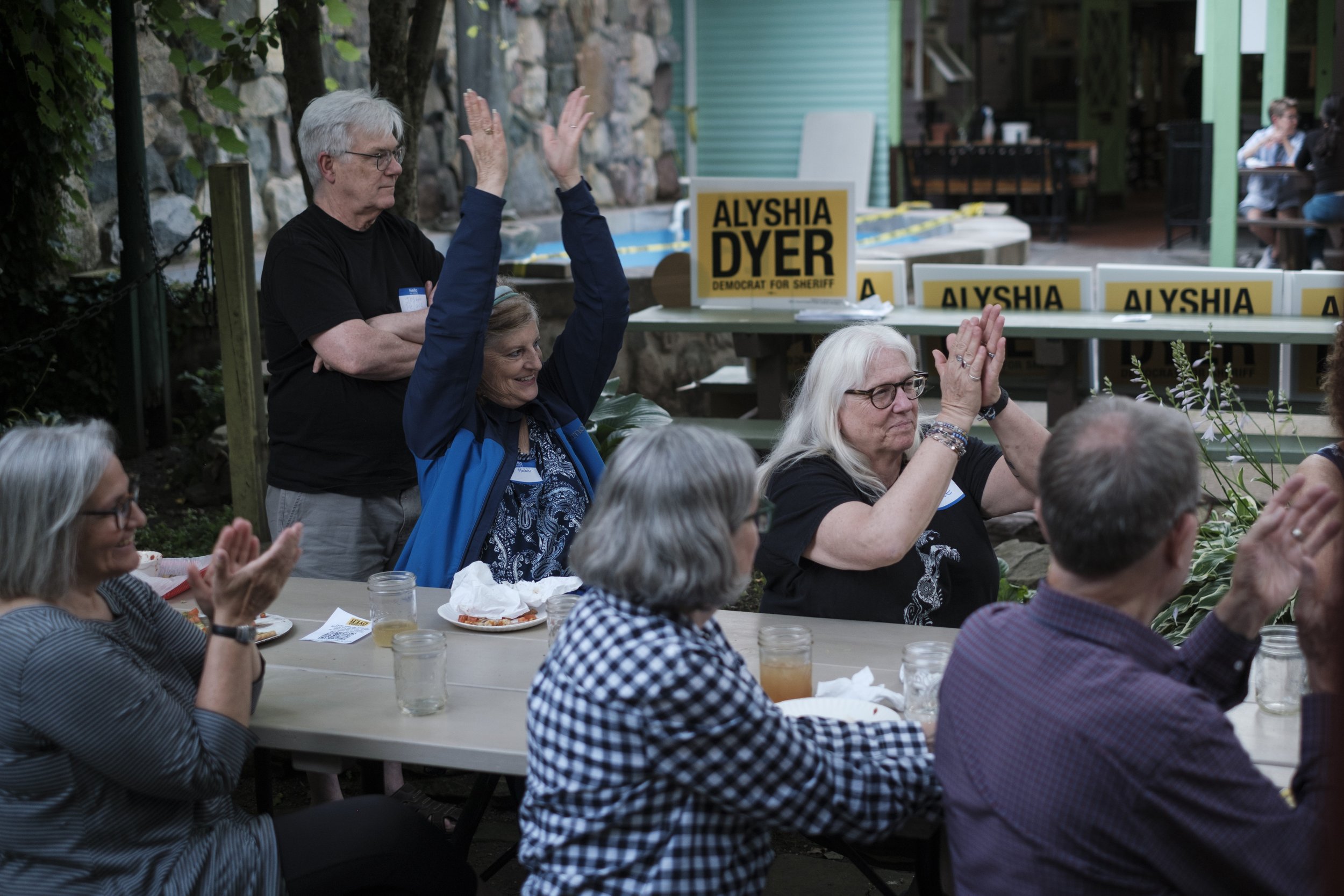  Candid, Editorial, Political, and portrait photography for Alyshia Dyer for Washtenaw County Sheriff in Ypsilanti, Michigan 