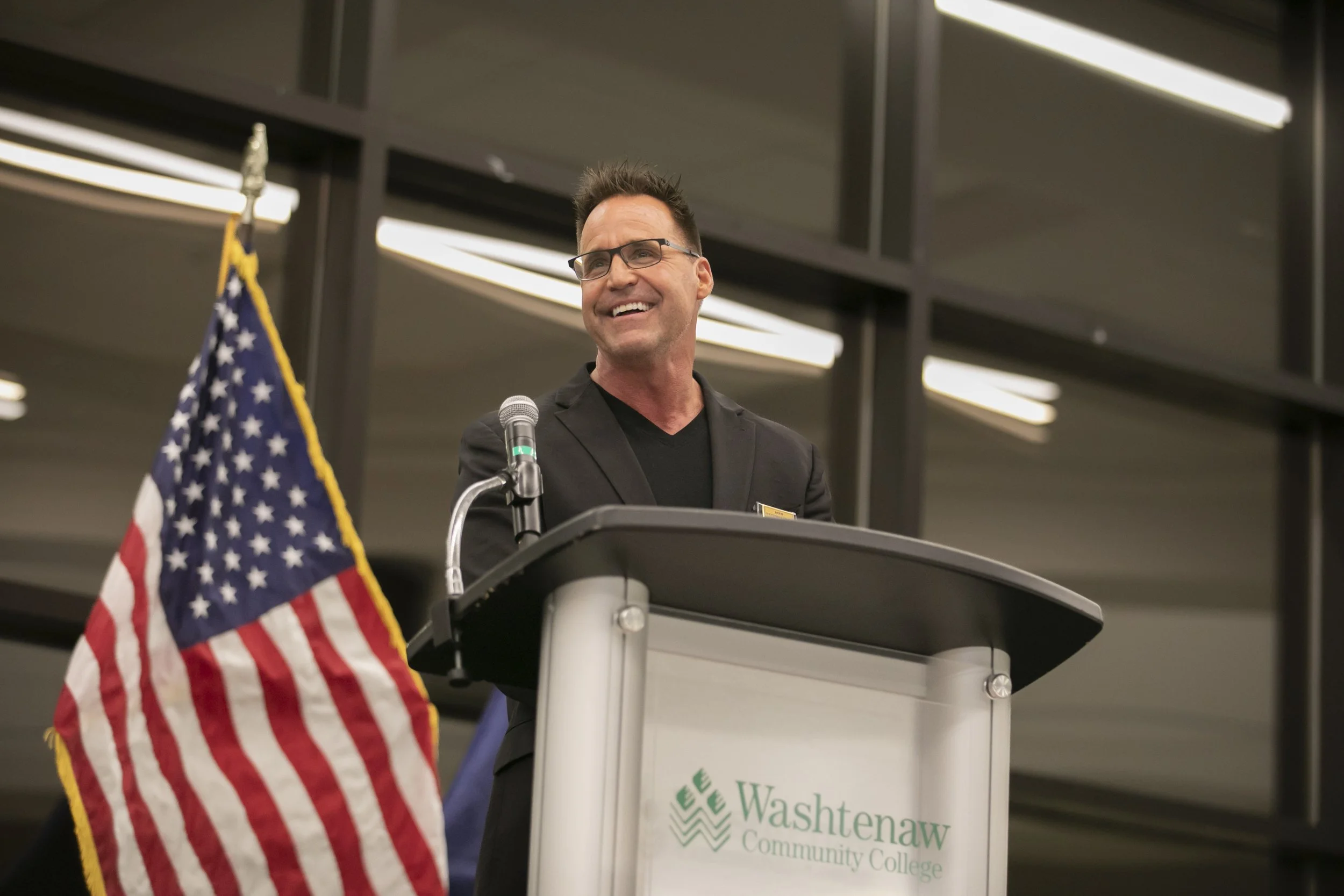  Candid Editorial event Political photography for Alyshia Dyer for Washtenaw County Sheriff in Ypsilanti, Michigan 